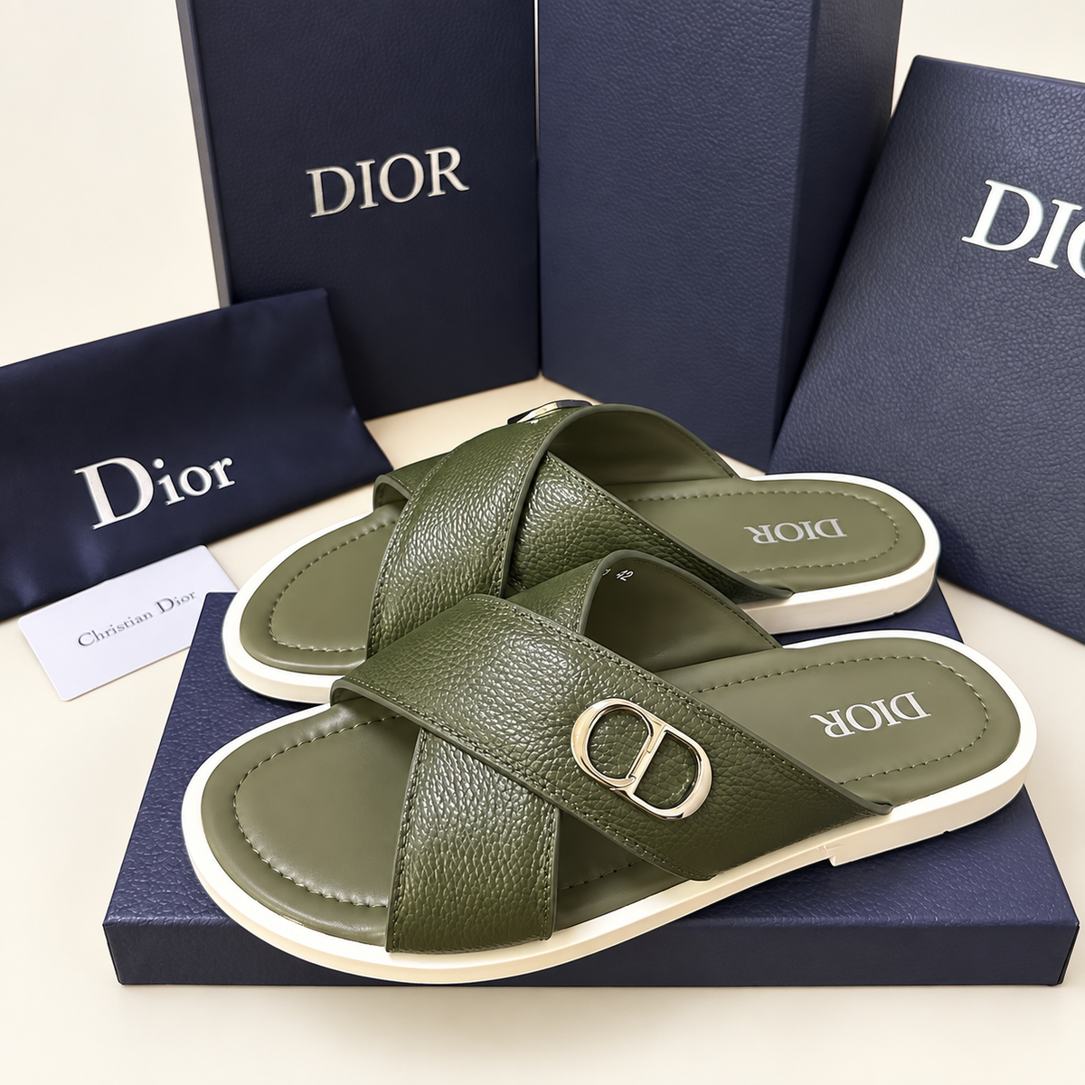 Dior CD Élégance cuir