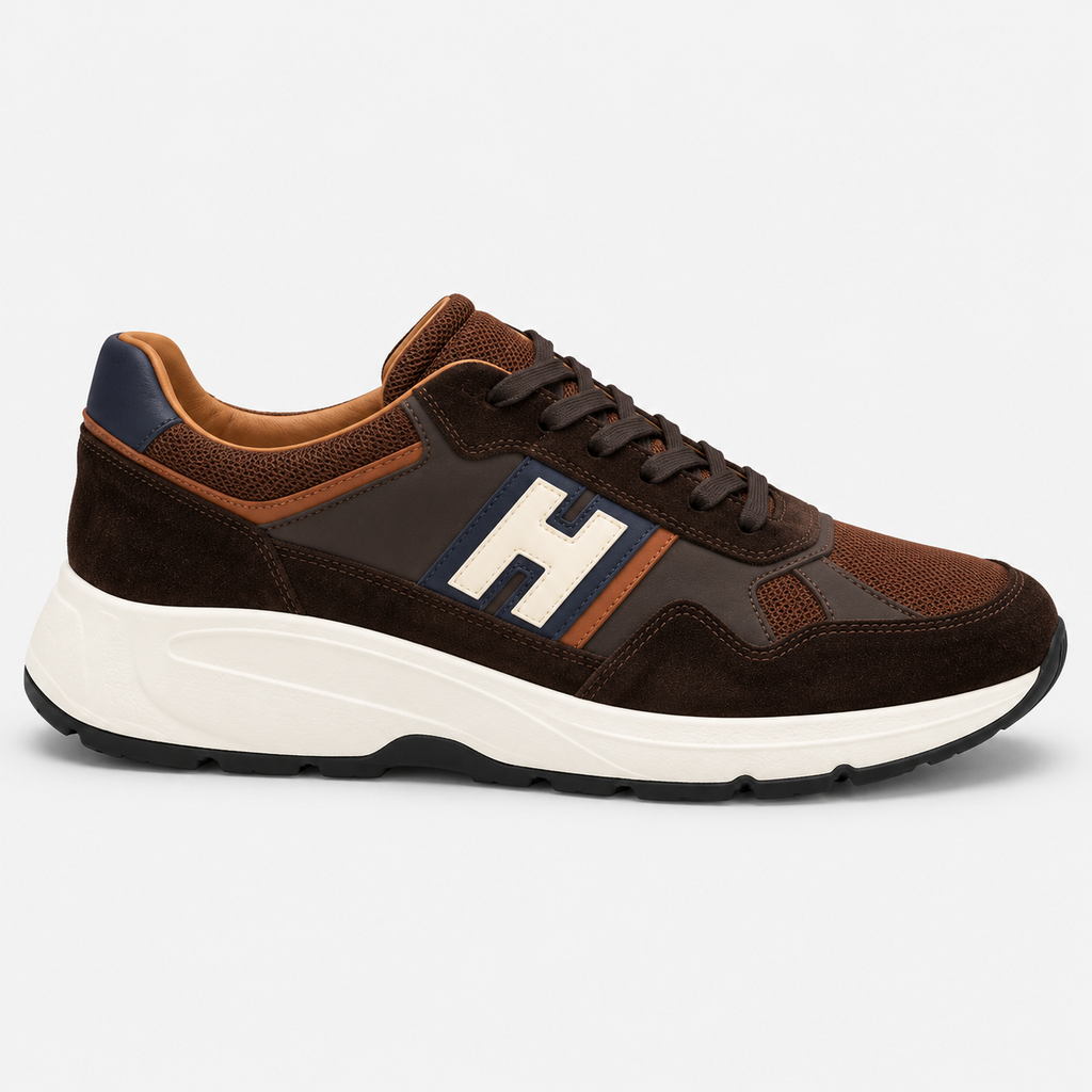 Sneaker Hansberg marron