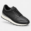 Sneaker zegna cuir noir