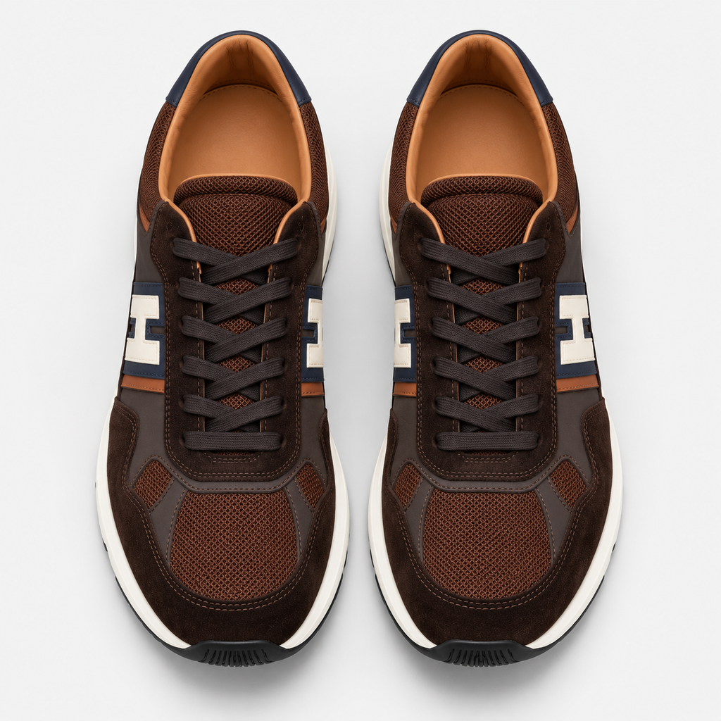 Sneaker Hansberg marron