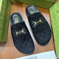 Sabots / Mules Gucci Suede à Mors (Noir)