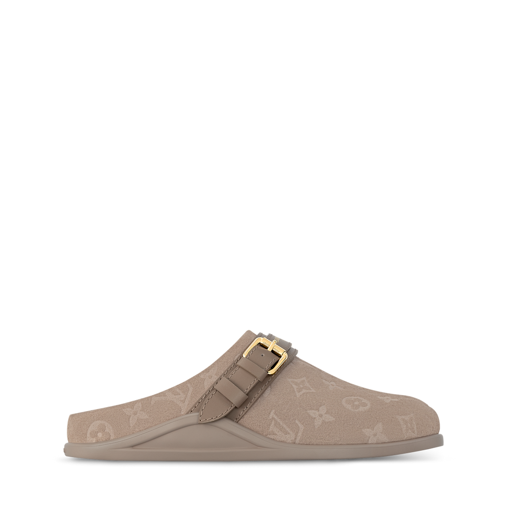 Babouche Lv Beige (daim)