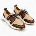 Sneaker hansberg en maille vert
