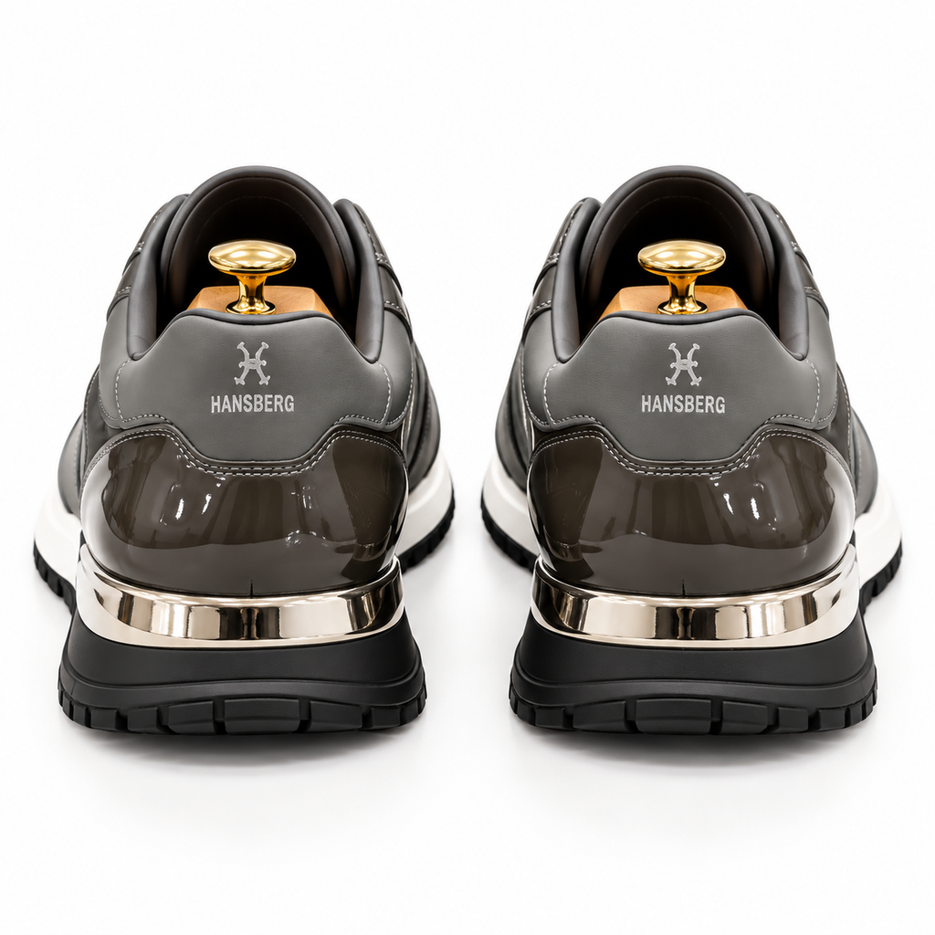 Sneaker Hansberg gris brillant
