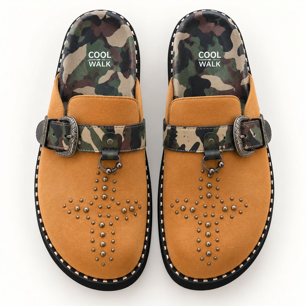 Mule daim marron