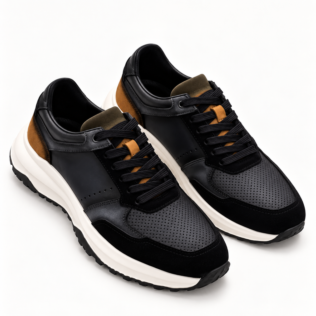 Sneaker hansberg bleu daim