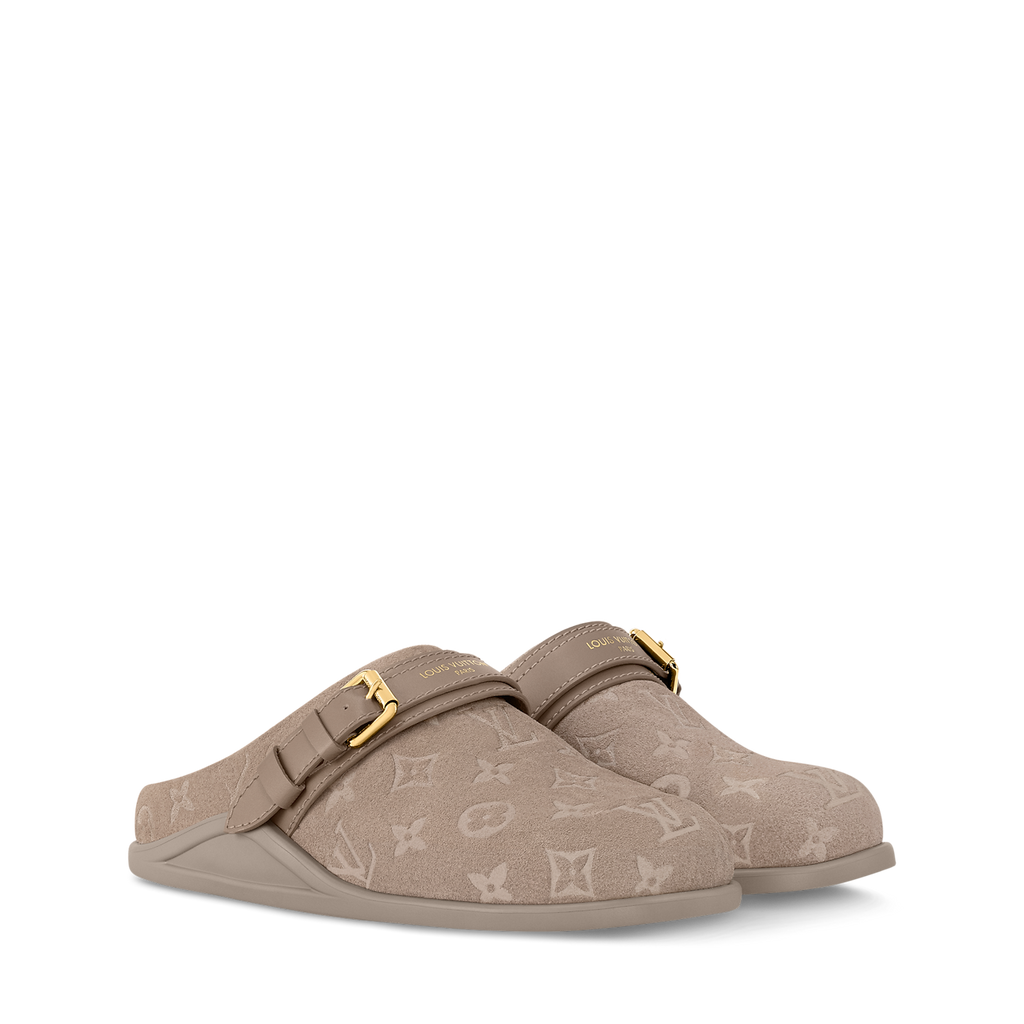 Babouche Lv Beige (daim)