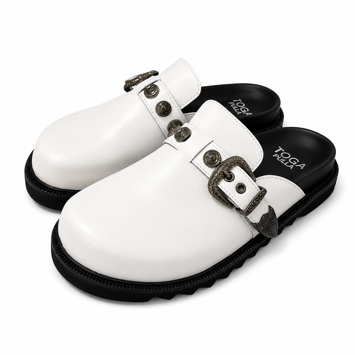 Babouche Toga F blanc
