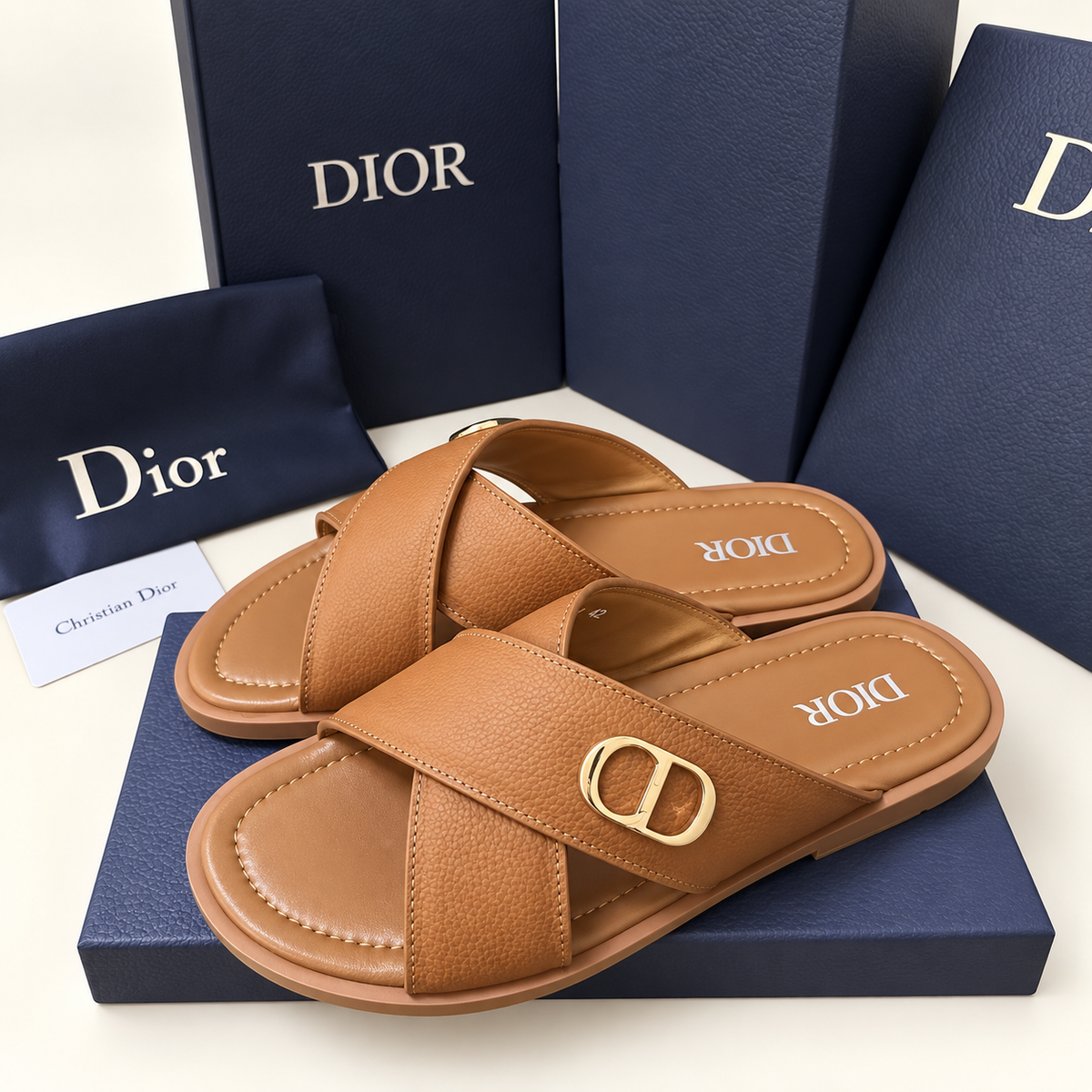 Dior CD Élégance cuir