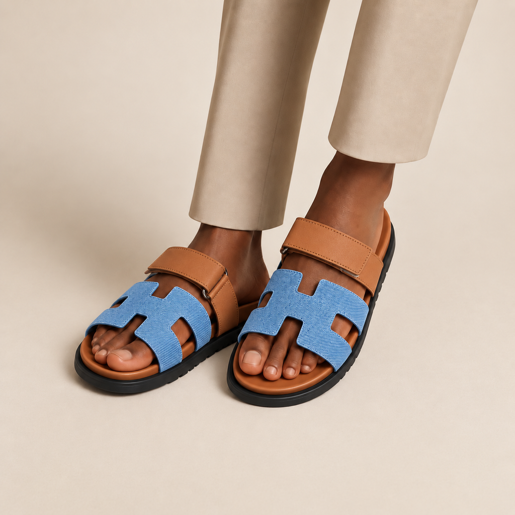 Sandales Hermes chype (noir)