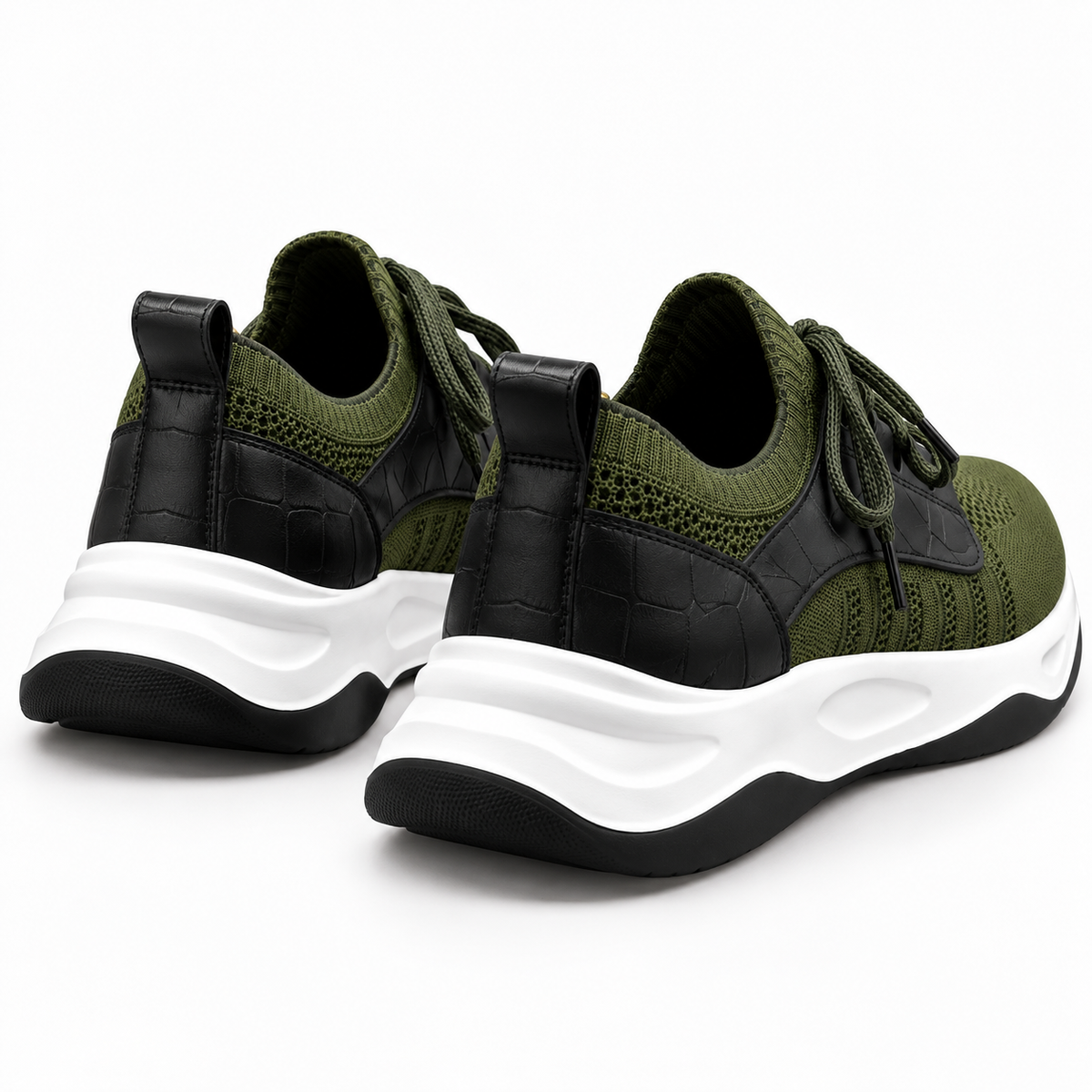 Sneaker Riviera vert