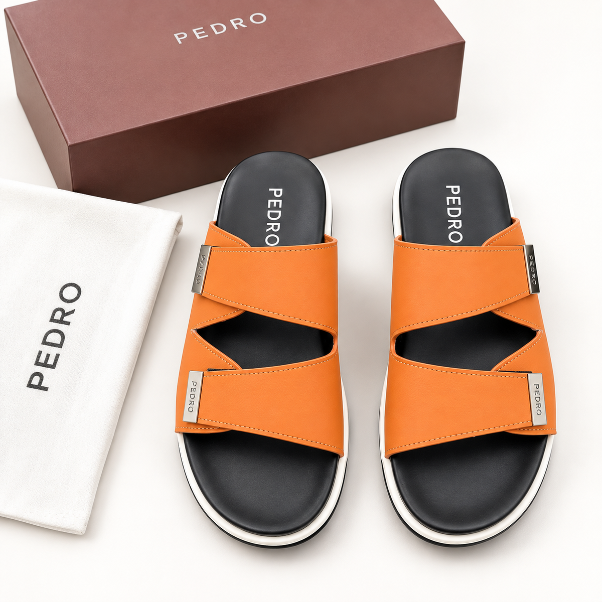 Sandales Pedro (orange)