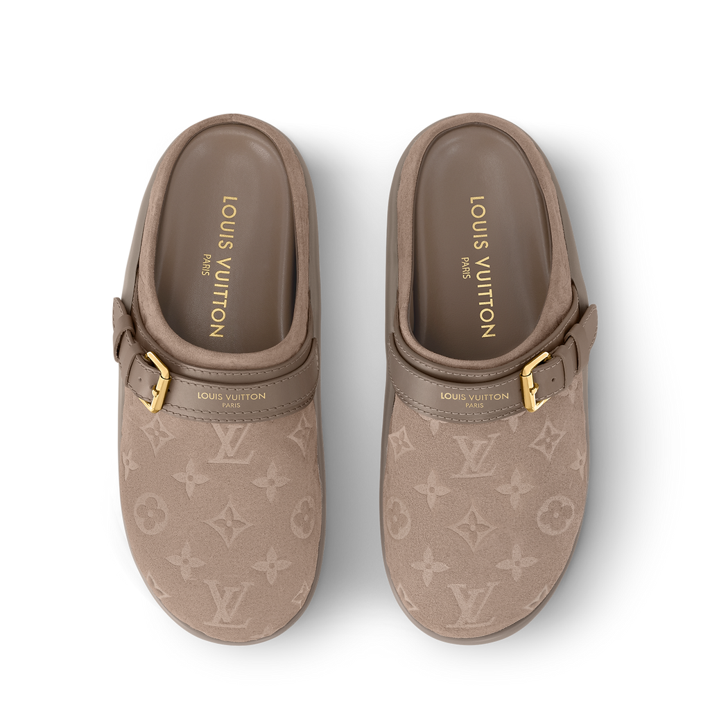 Babouche Lv Beige (daim)