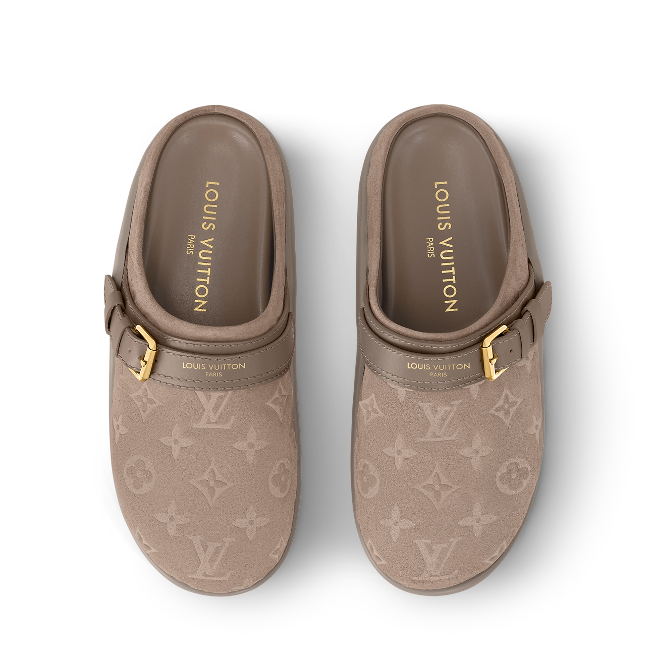 Babouche Lv Beige (daim)