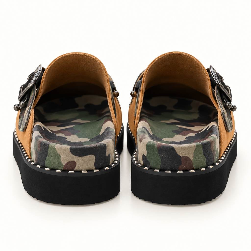 Mule daim marron