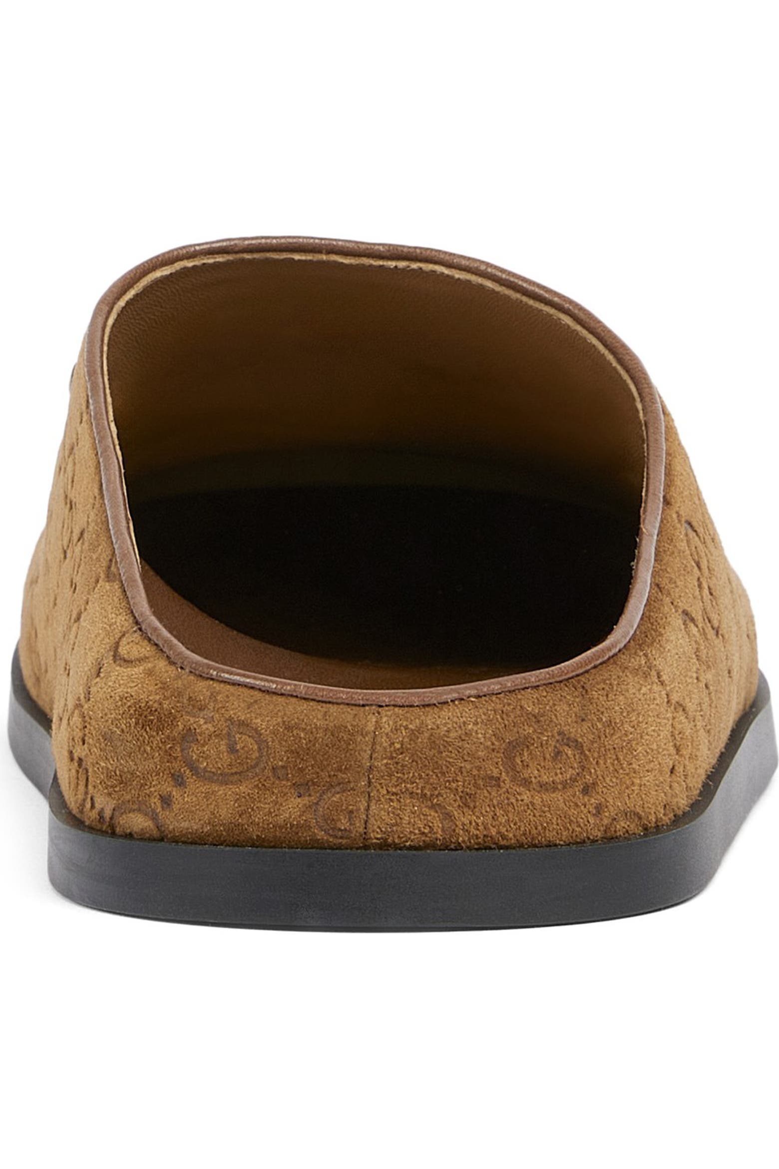 Babouche Gucci marron (daim)