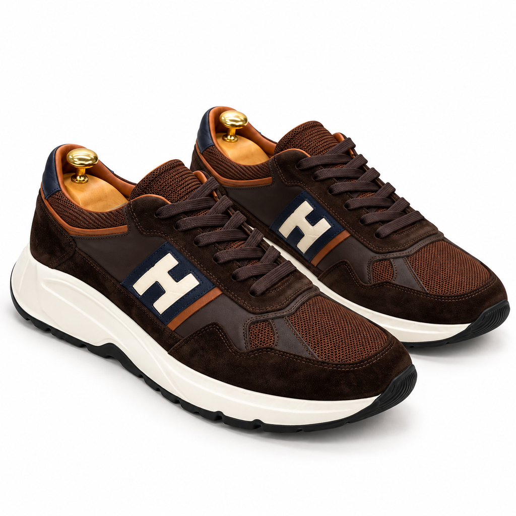 Sneaker Hansberg marron