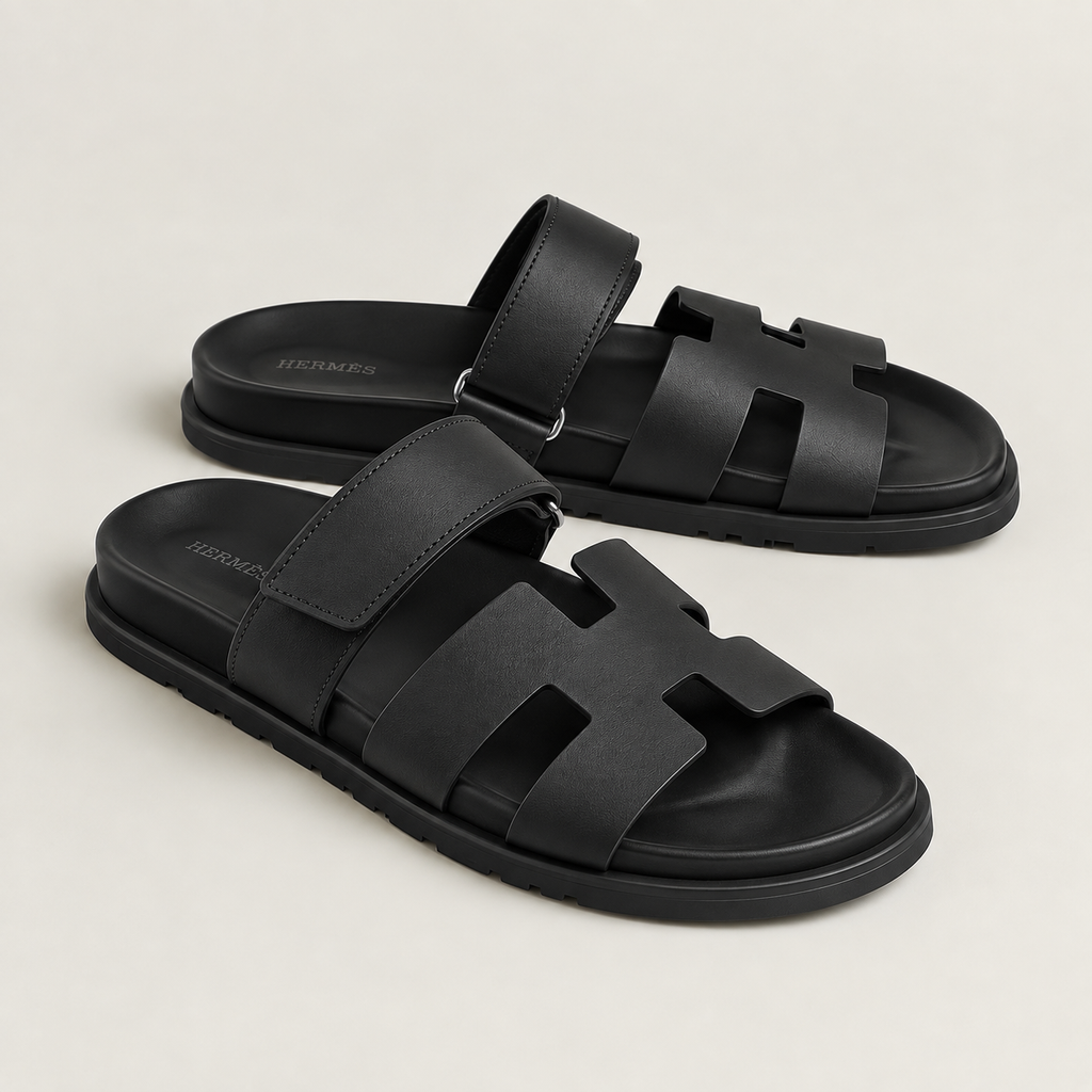 Sandales Hermes chype (noir)