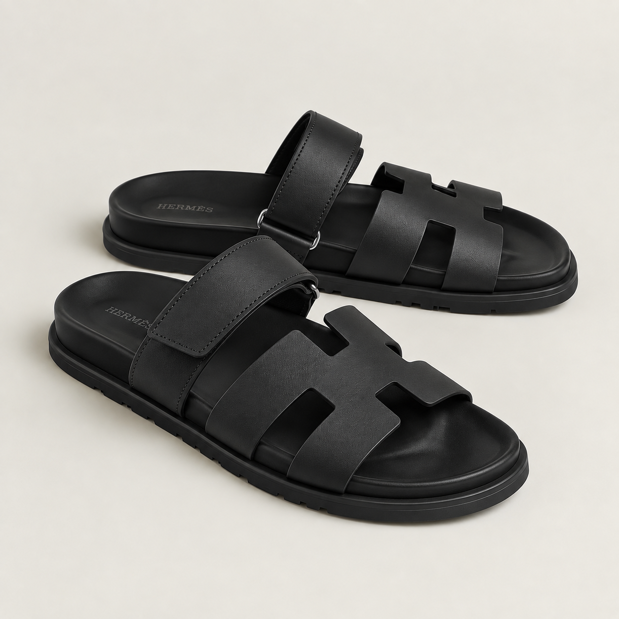 Sandales Hermes chype (noir)