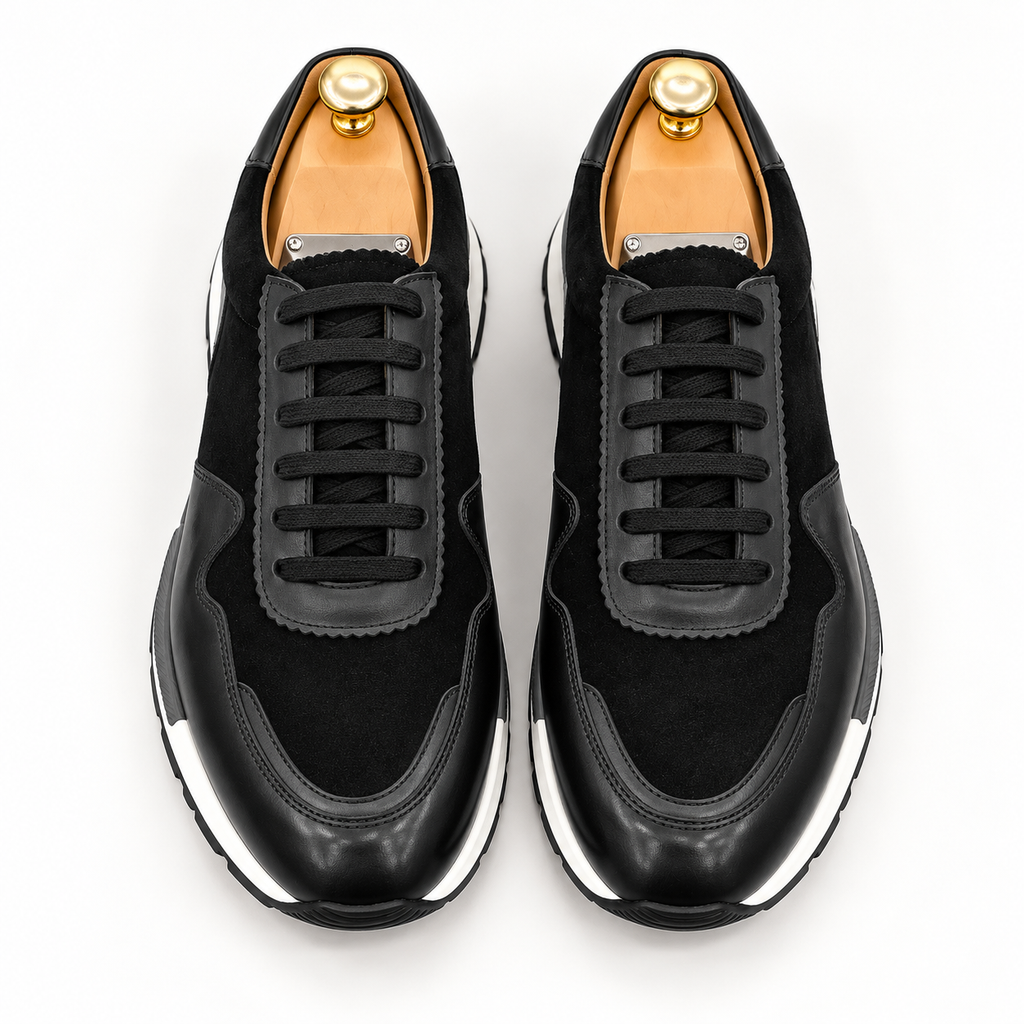 Sneaker en maille noir