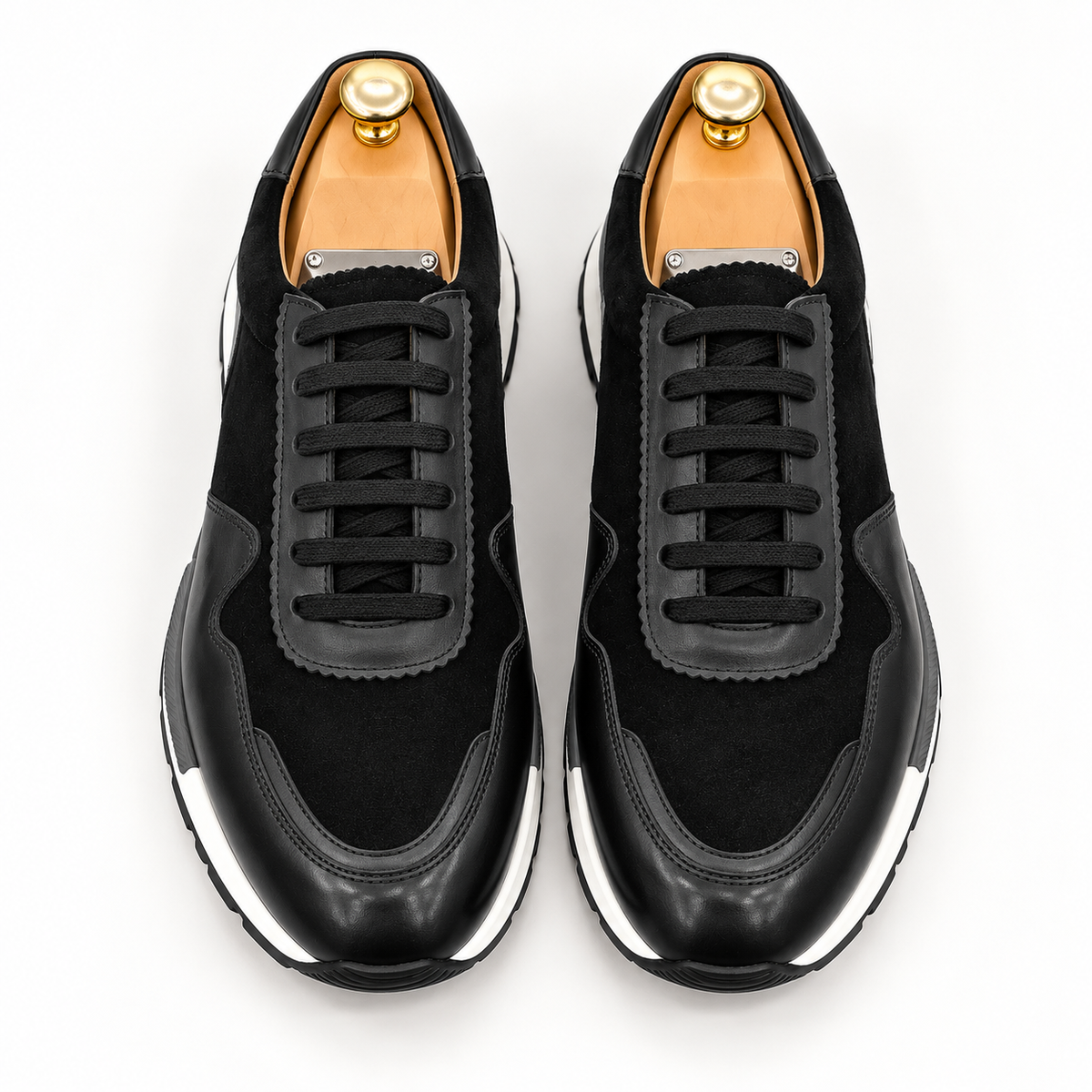 Sneaker en maille noir