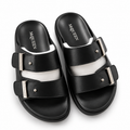 McQueen Hybrid Slide – Noir