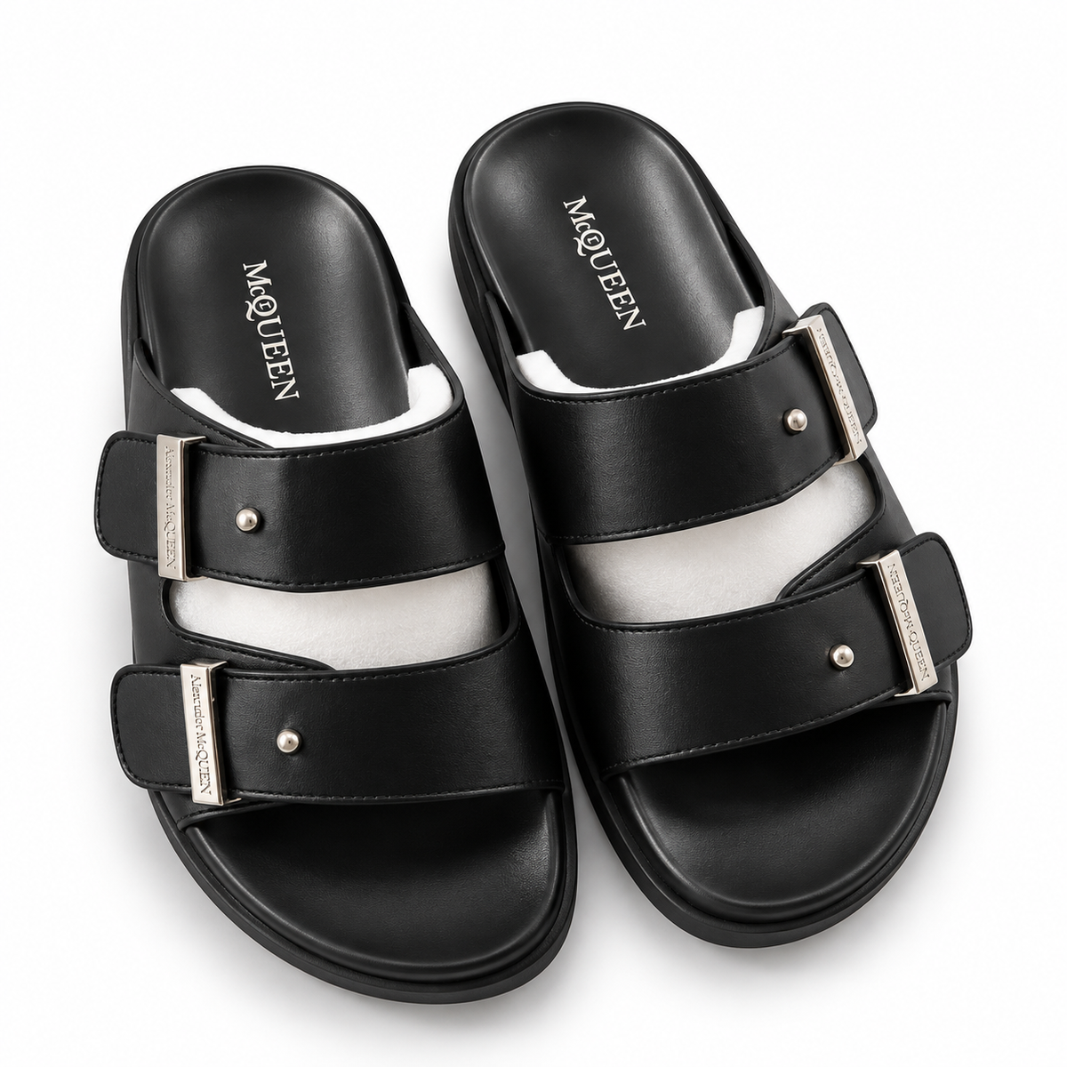 McQueen Hybrid Slide – Noir