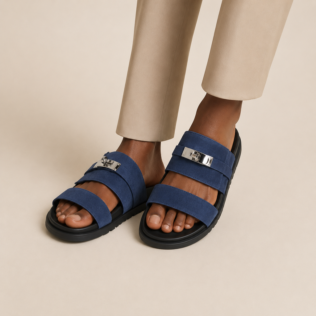 Sandales H jackson (bleu)
