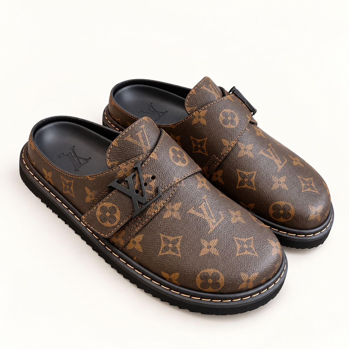 Mule G Horsebit Monogram