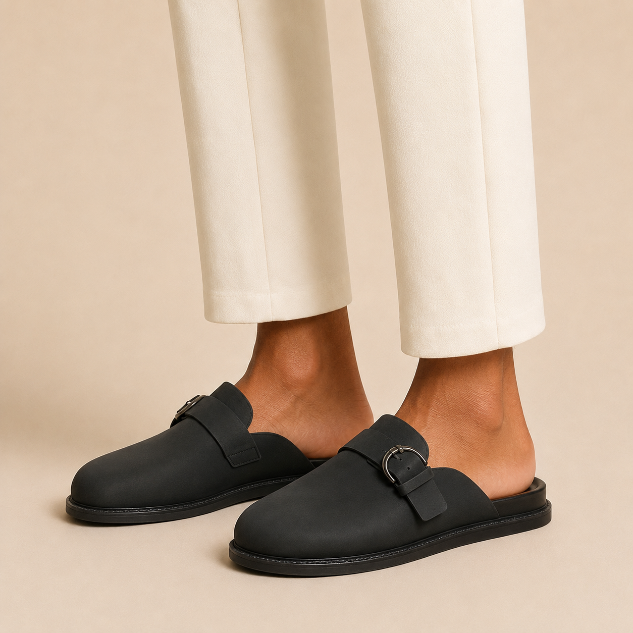 Babouche zara noir