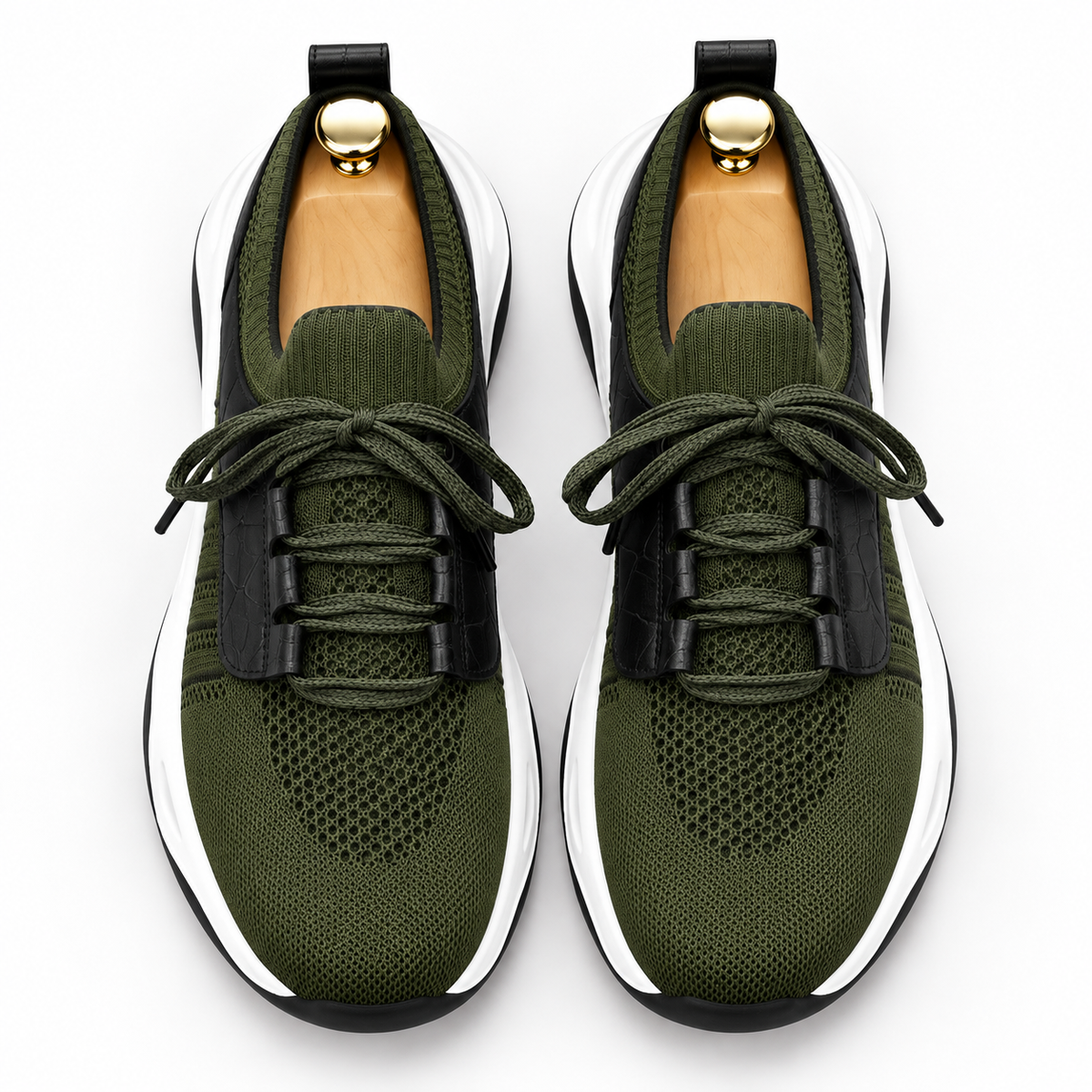 Sneaker Riviera vert