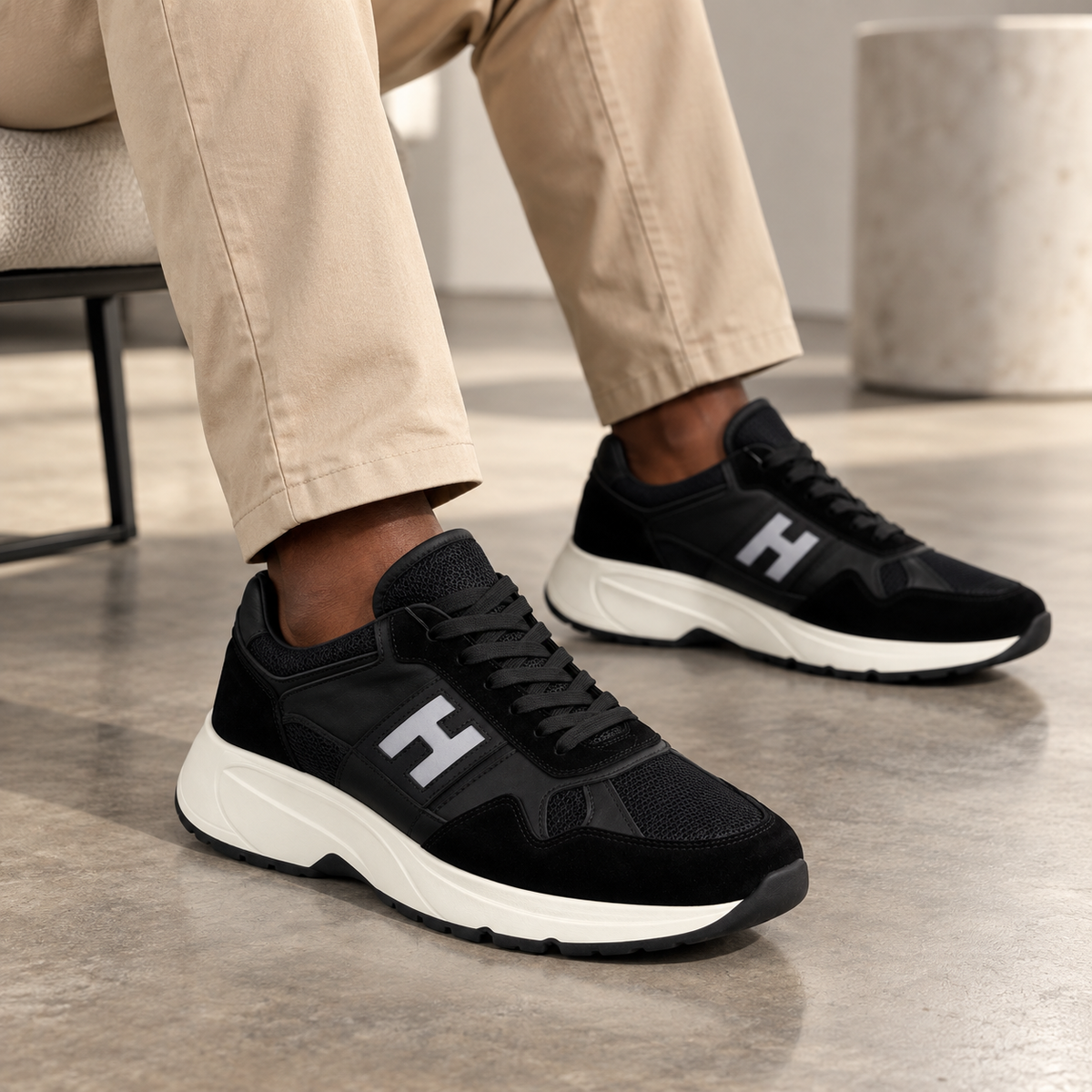 Sneaker Hansberg noir
