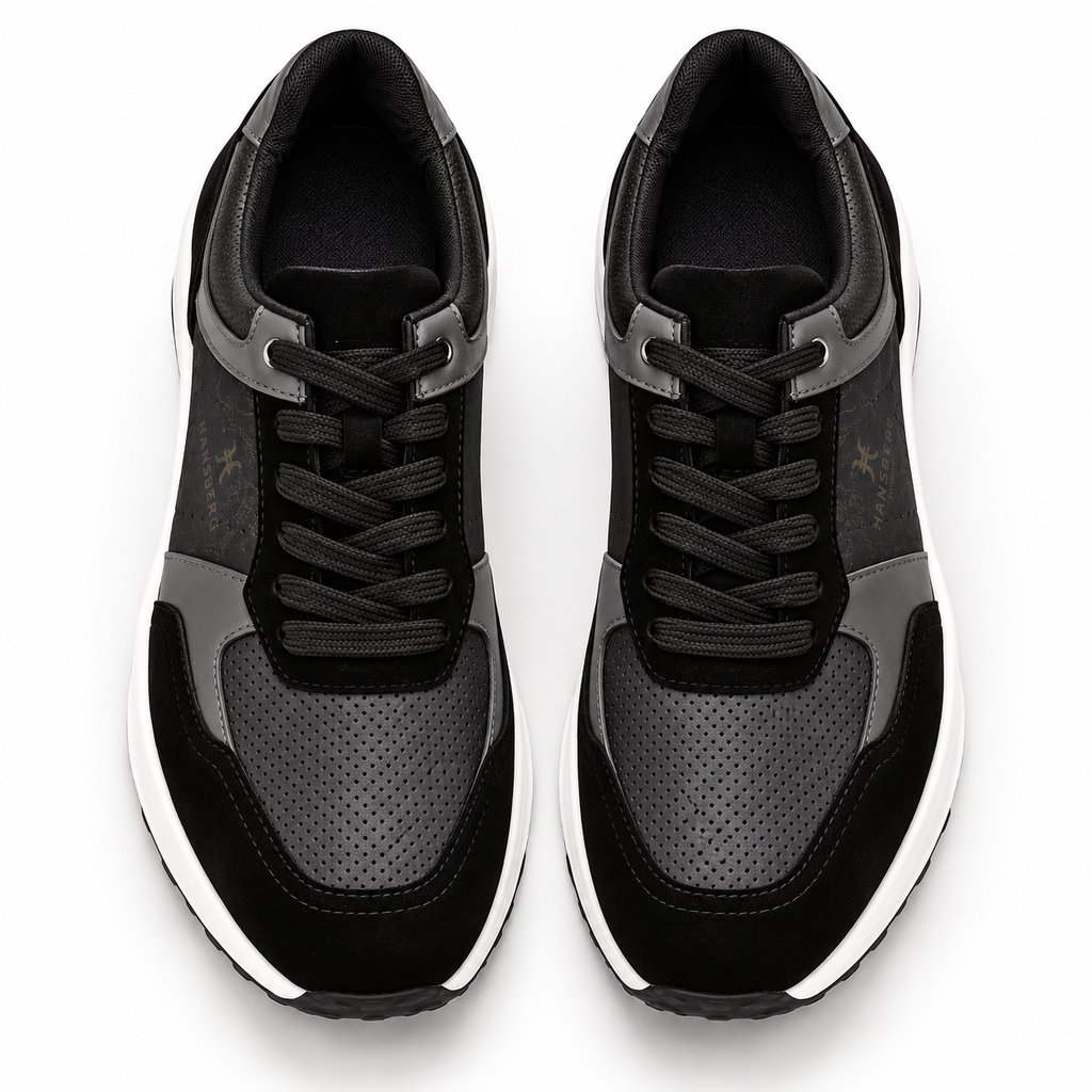 Sneaker Hansberg daim noir