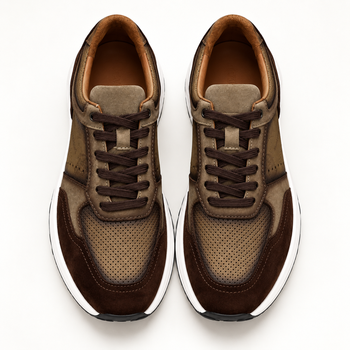 Sneaker Hansberg daim marron