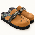 Mule daim marron