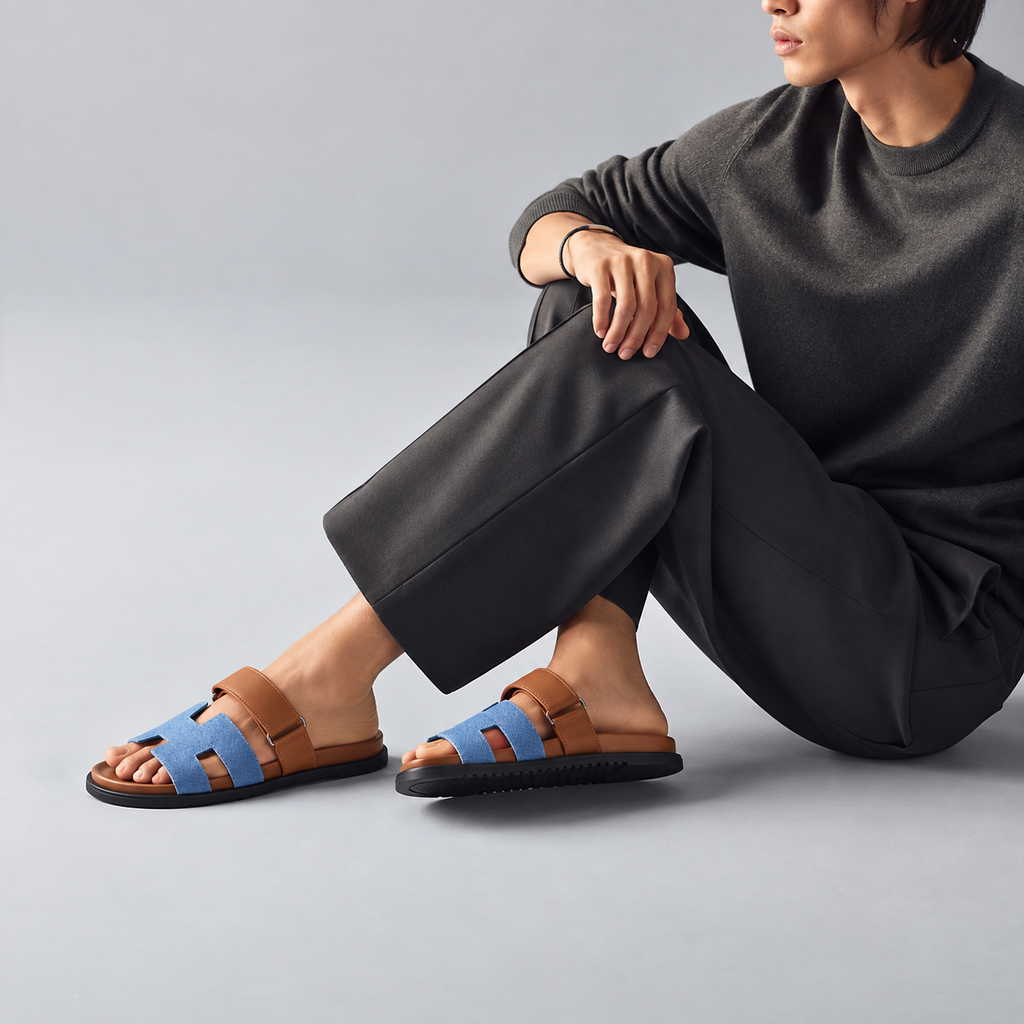 Sandales Hermes chype (noir)